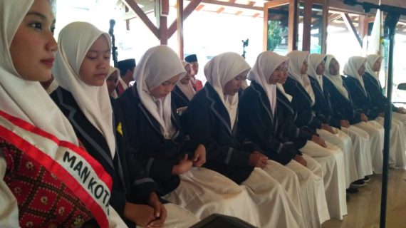 PADUS MAN KOTA TEGAL MERIAHKAN PEMBUKAAN MTQ TINGKAT KOTA