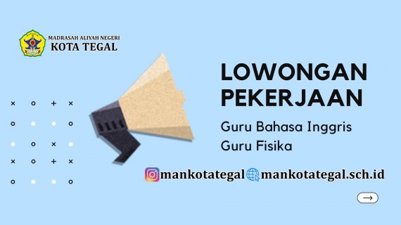 LOWONGAN PEKERJAAN GURU BAHASA INGGRIS DAN FISIKA